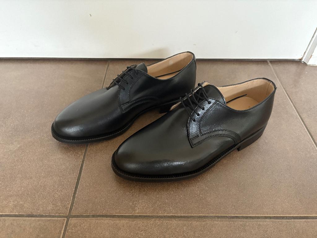 Ambiorix molières met lederen zool - Maat 42 (8), Kleding | Heren, Schoenen, Ambiorix, Zwart, Overige typen, Nieuw