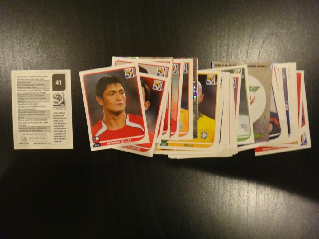 Panini stickers, WK 2010 South Africa, UPDATE 05/02/2024, Hobby en Vrije tijd, Ophalen of Verzenden, Nieuw, Meerdere kaarten