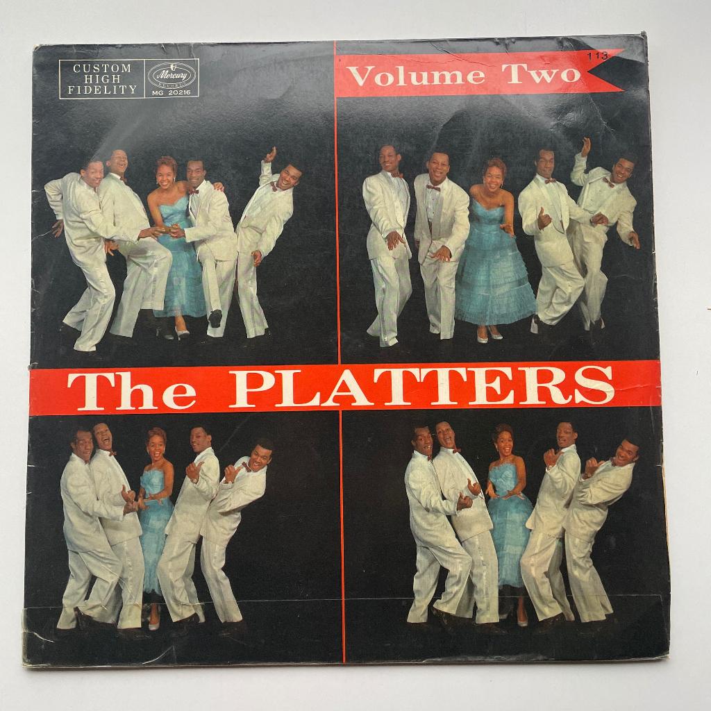 Lp The Platters, Enlèvement, Avant 1960, Utilisé, 12 pouces