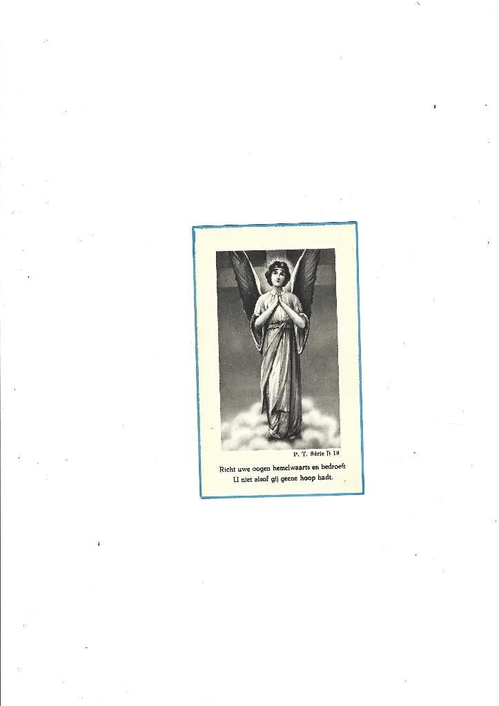 Souvenir de décès, Ophalen of Verzenden
