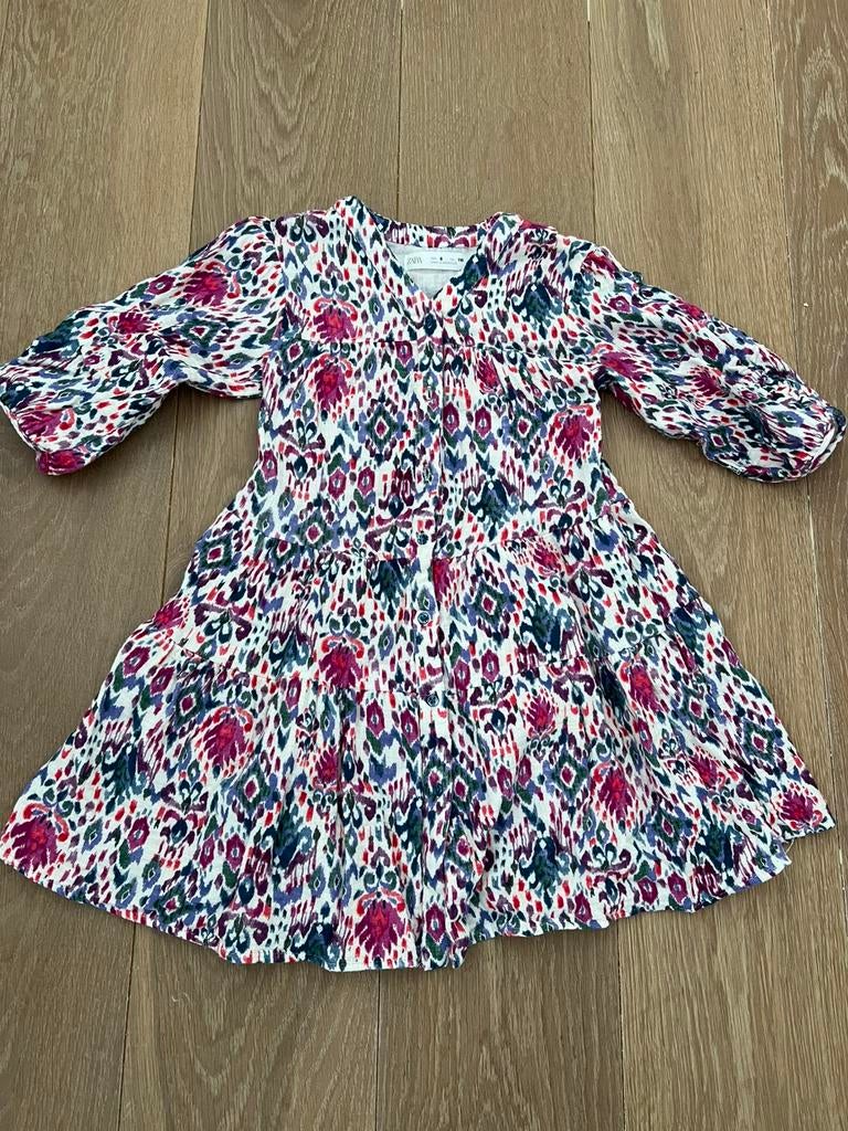 Luchtig linnen jurkje Zara maat 116 PERFECTE STAAT, Kinderen en Baby's, Meisje, Ophalen of Verzenden, Zo goed als nieuw, Zara