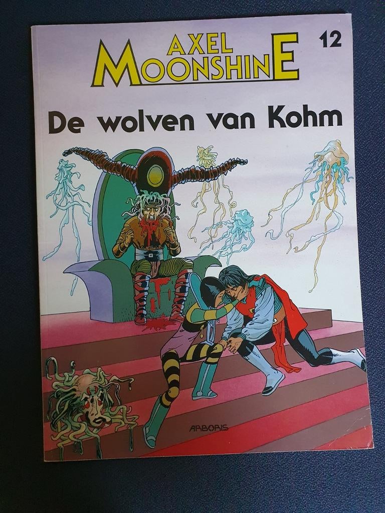 Axel Moonshine - De wolven van Kohm (Arboris 12), Eén stripboek, Ophalen of Verzenden, Gelezen
