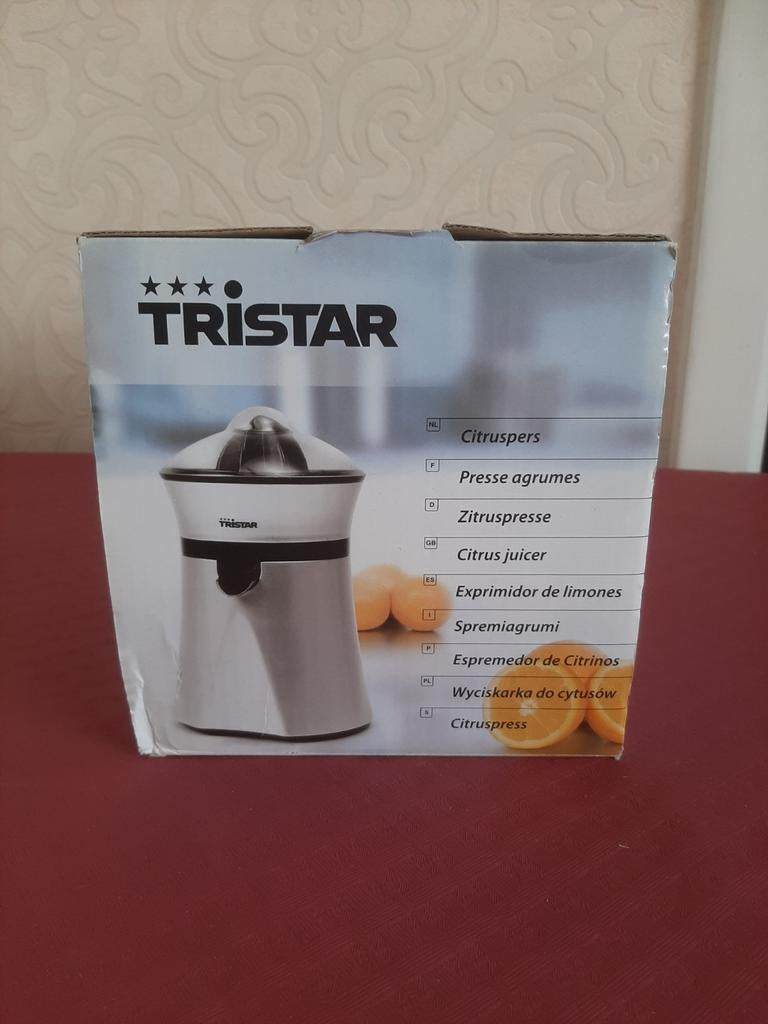 Nieuwe Tristar elektrische citruspers in doos, Ophalen of Verzenden, Nieuw, Citruspers