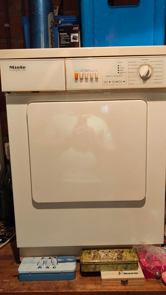 Miele Novotronic T430 droogkast, Ophalen, Gebruikt, Luchtafvoer, 4 tot 6 kg