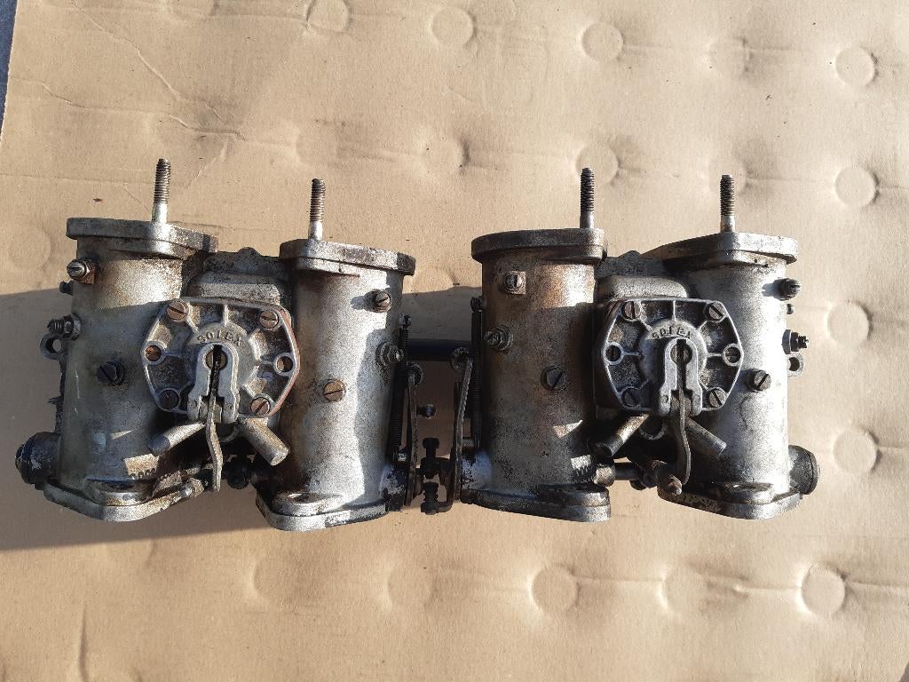 Paire de carburateurs solex C40, Enlèvement, Utilisé, Alfa Romeo