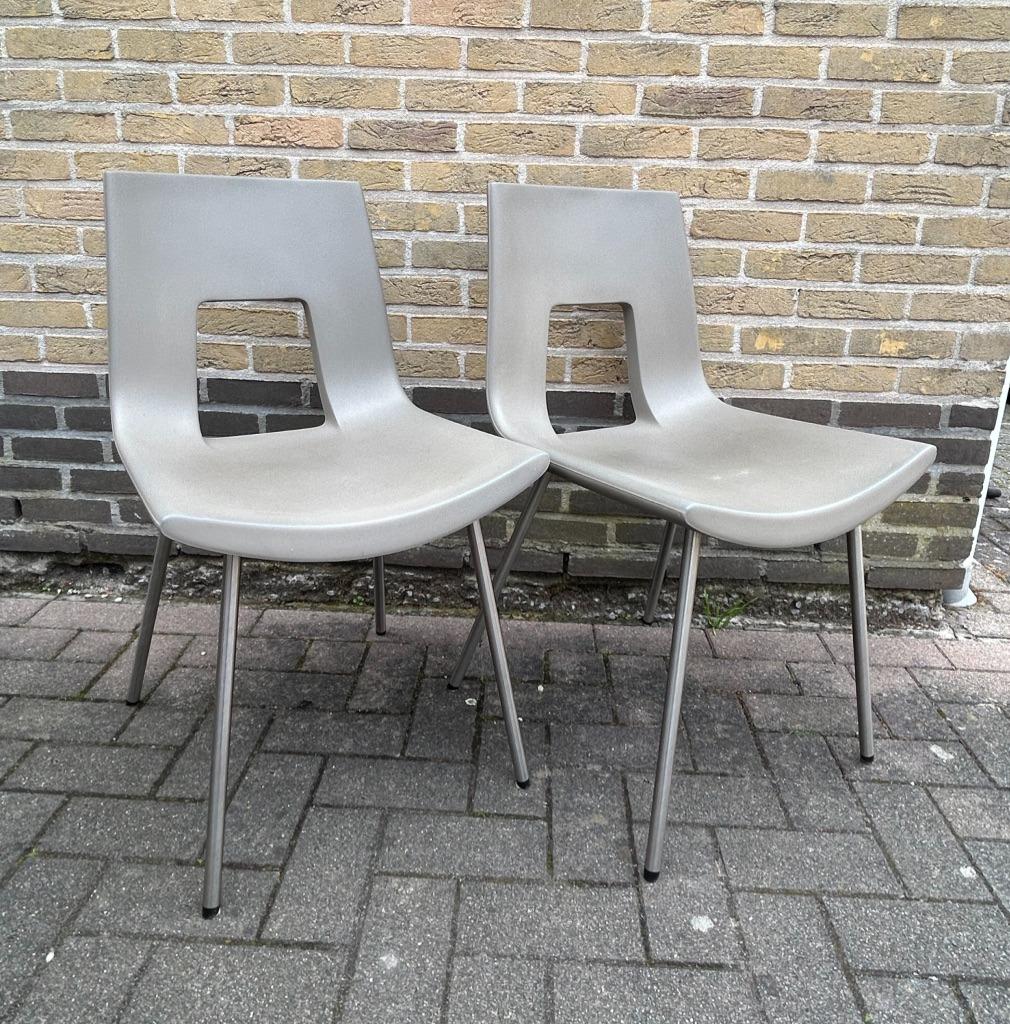 Chaises de design minimaliste italien, Tonon '918', Maison & Meubles, Accessoires pour la Maison | Autre, Utilisé, Enlèvement