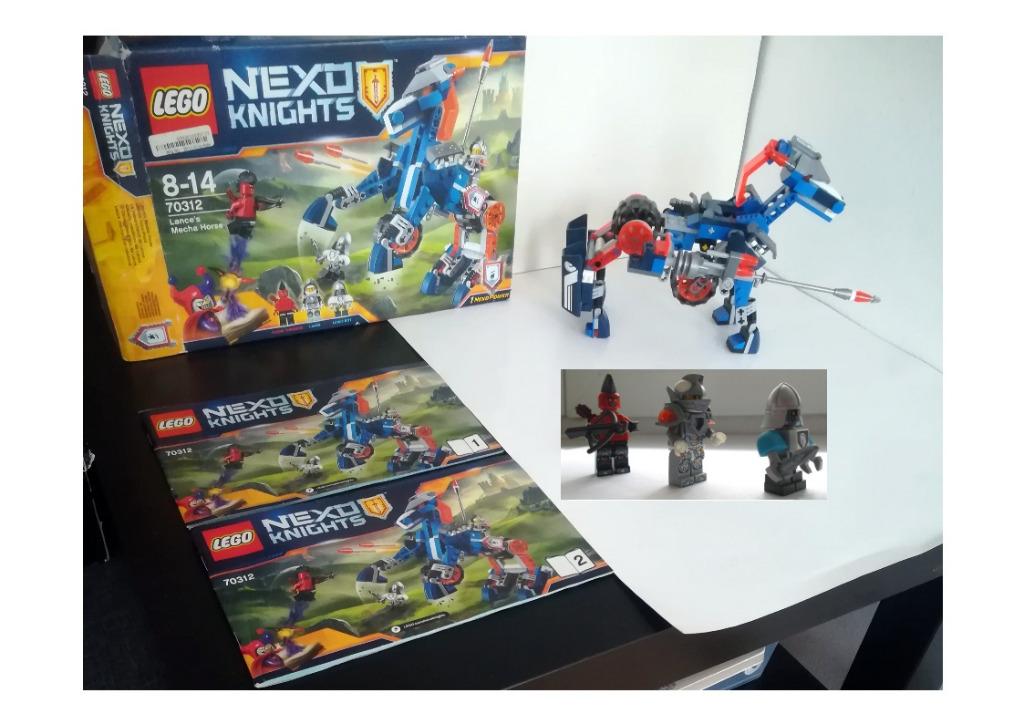 Lego NEXO 70312 - Le méca-cheval de Lance, Enlèvement, Utilisé, Lego