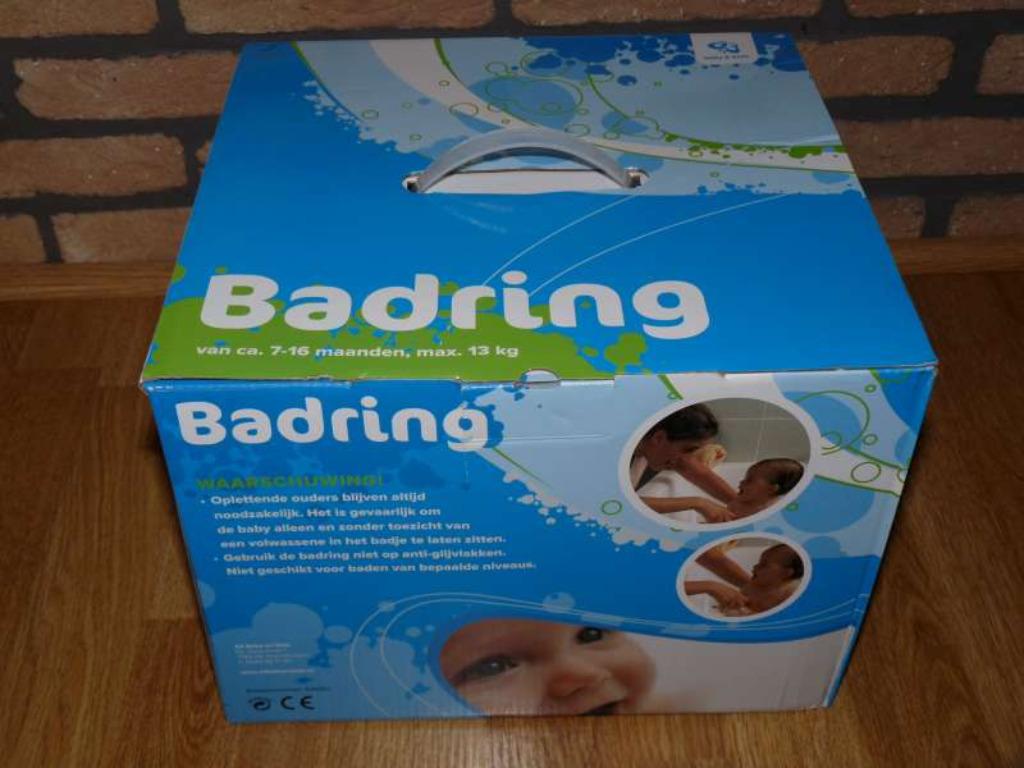 Badring, Kinderen en Baby's, Ophalen of Verzenden, Zo goed als nieuw, Badzitje of Badring