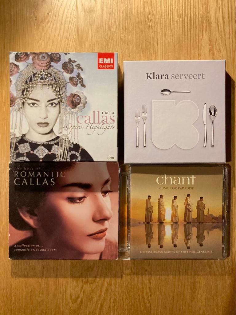 Lot CD albums klassiek Maria Callas, Beethoven, Vivaldi etc., Ophalen of Verzenden, Zo goed als nieuw