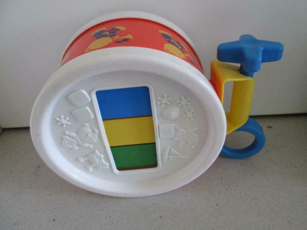 Fisher-Price nr. 421 van 1976 xylo drum met stok in mooie st, Kinderen en Baby's, Speelgoed | Fisher-Price, Ophalen of Verzenden
