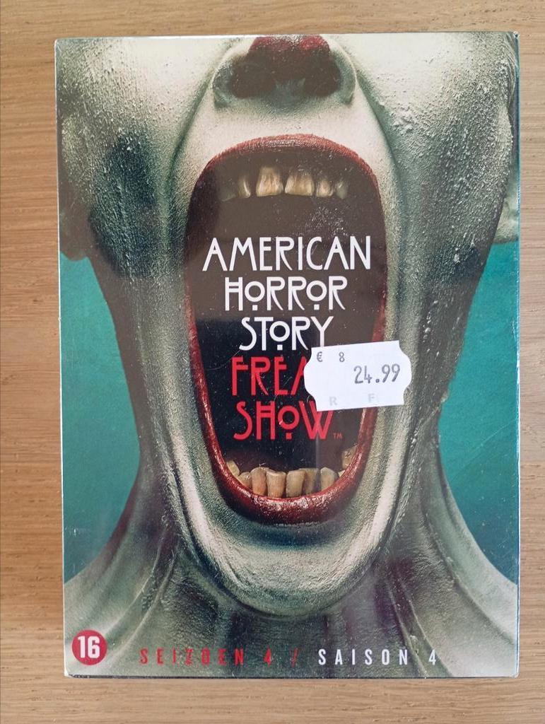 American Horror Story Seizoen 4 - Nieuw in blisterverpakking, Horror, Vanaf 16 jaar, Boxset, Ophalen of Verzenden
