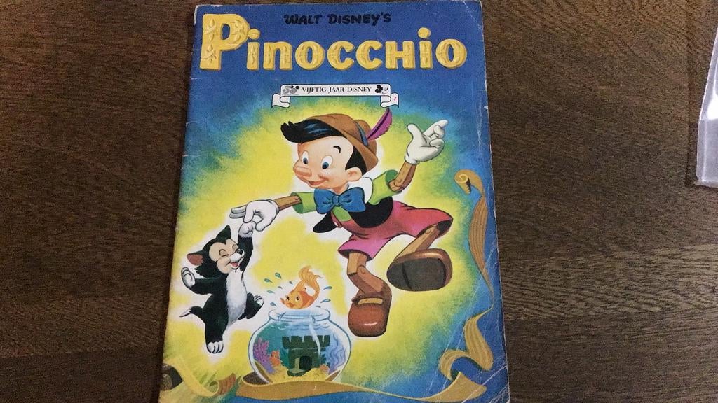 Pinocchio (b2), Boeken, Gelezen, Ophalen of Verzenden, Sprookjes, Disney
