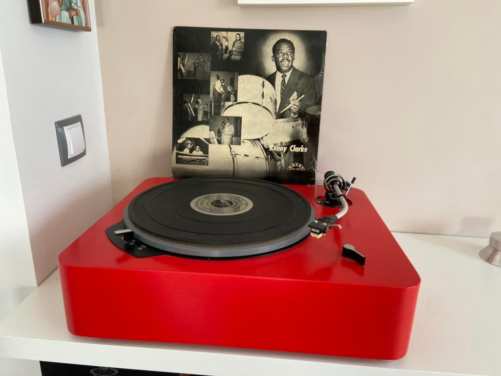 Lenco L75 – custom, Tesla P1101 toonarm, SHURE M95 Hi-Track, Ophalen of Verzenden, Zo goed als nieuw