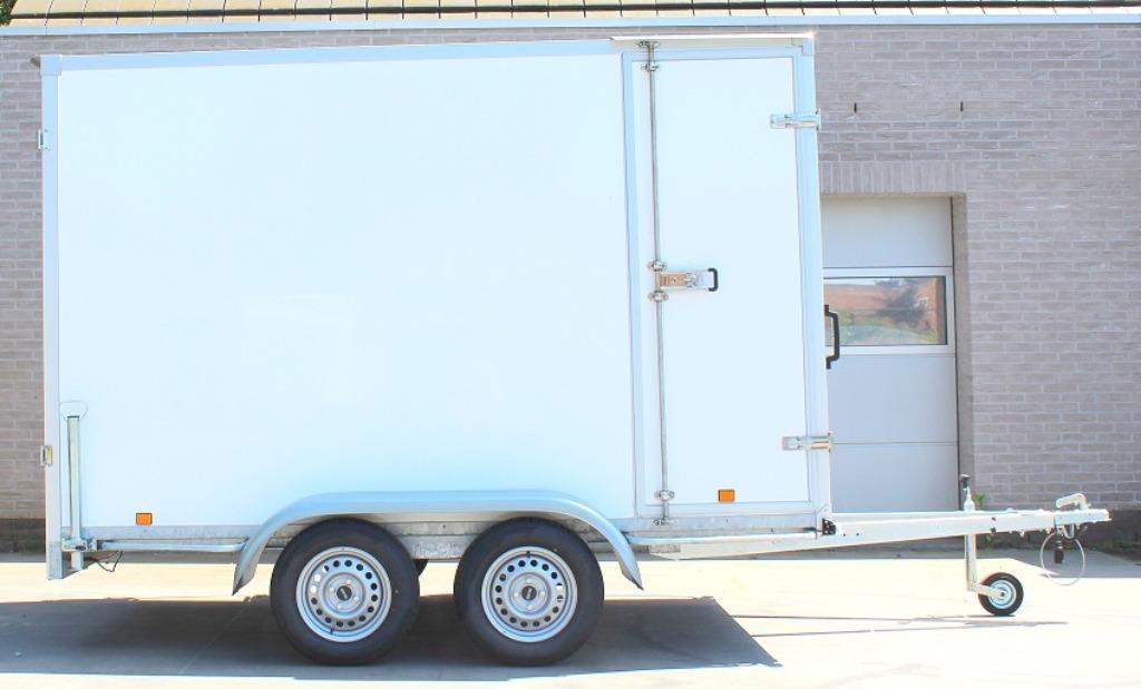 Power Trailer gesloten aanhanger PLYWOOD  307x180x188cm, Enlèvement ou Envoi, Neuf