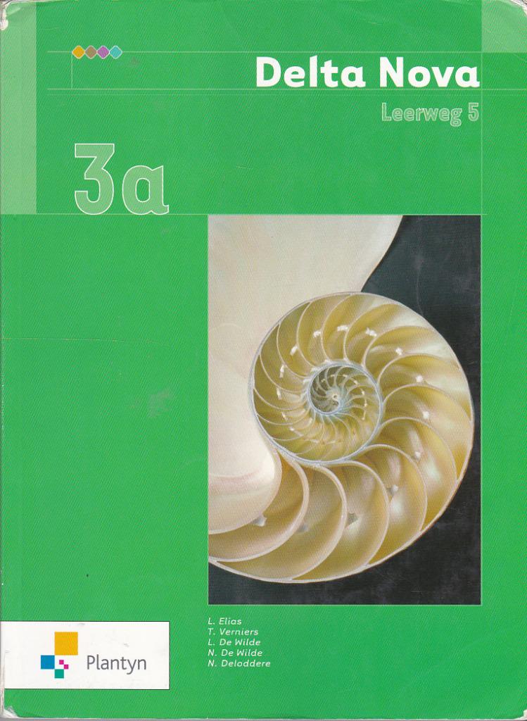 Delta Nova.  Leerweg 5.  3a., Gelezen, ASO, Wiskunde A, Ophalen of Verzenden