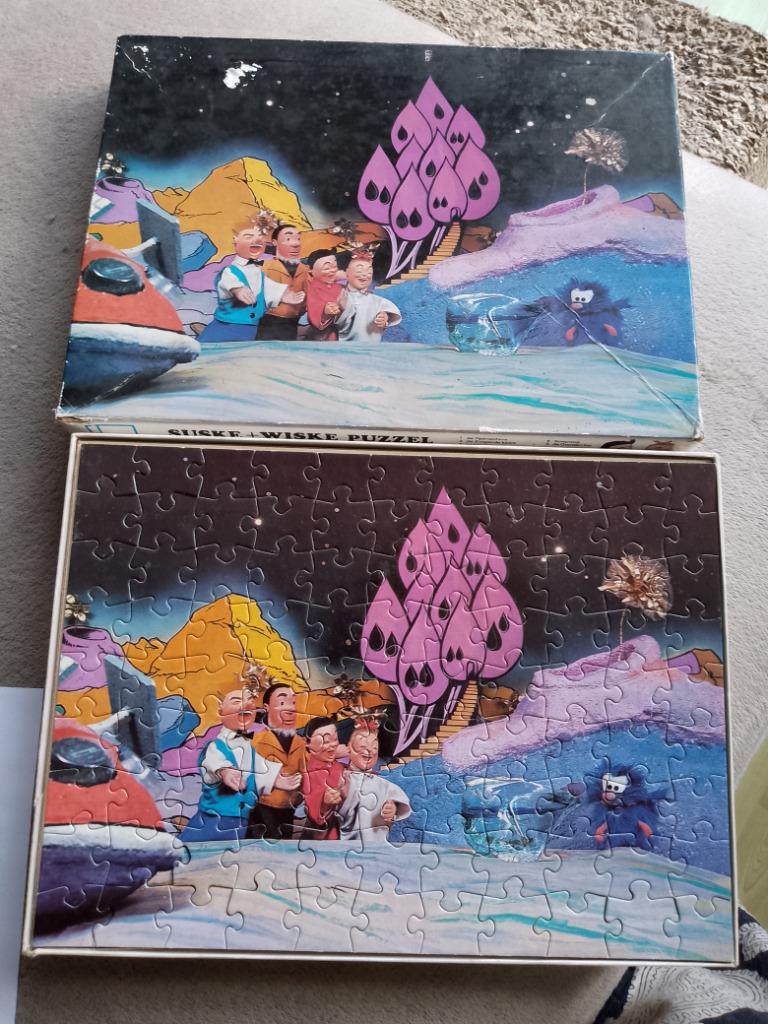 Oude puzzel Suske en Wiske, Verzamelen, Verzenden, Suske en Wiske