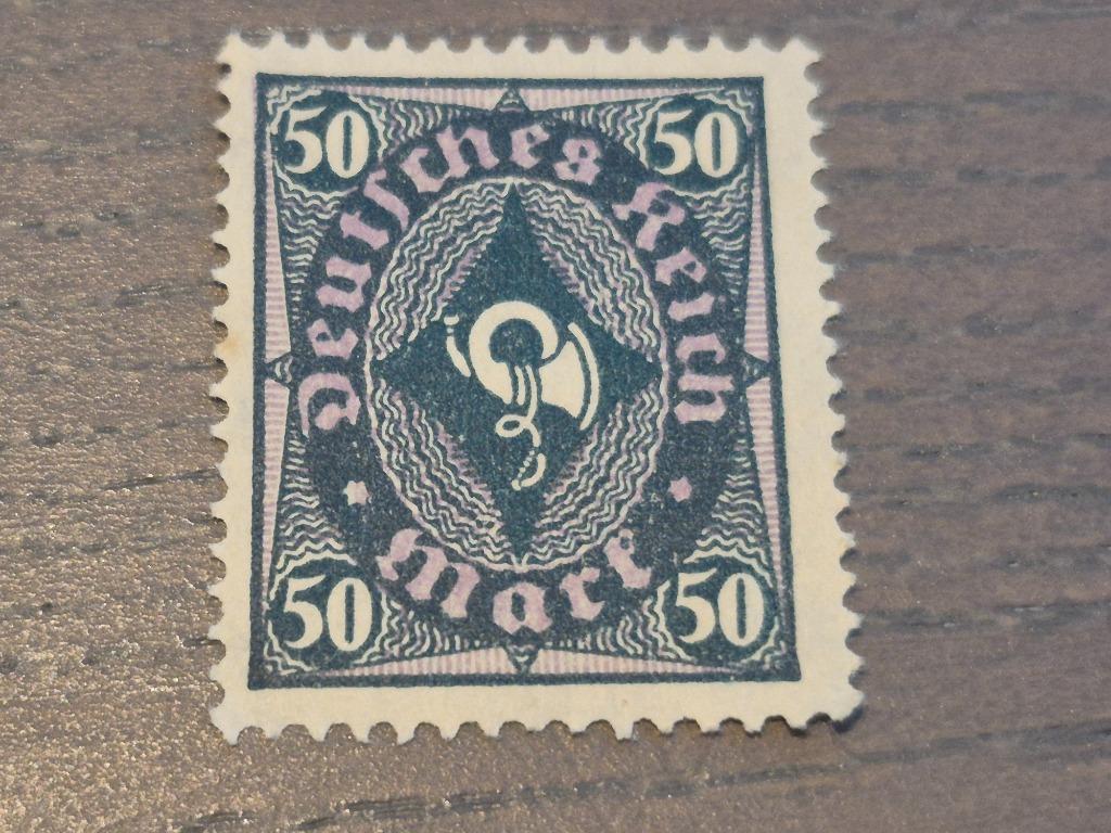 Timbre postal Deutsches Reich de 50 marks, Enlèvement ou Envoi