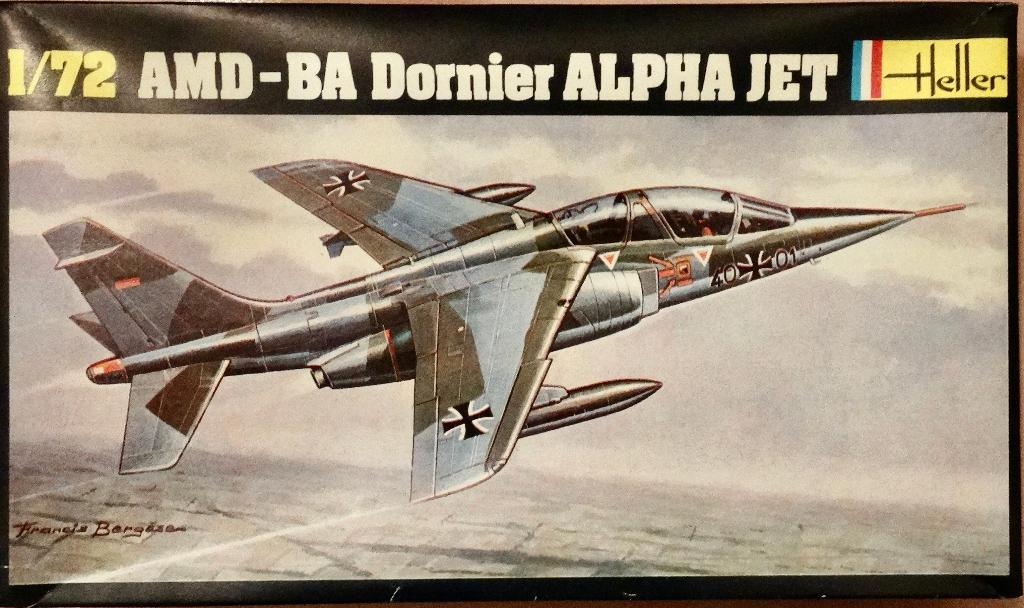 1/72 HELLER - AMD-BA DORNIER ALPHA JET, Neuf, Enlèvement ou Envoi, 1:72 à 1:144, Heller
