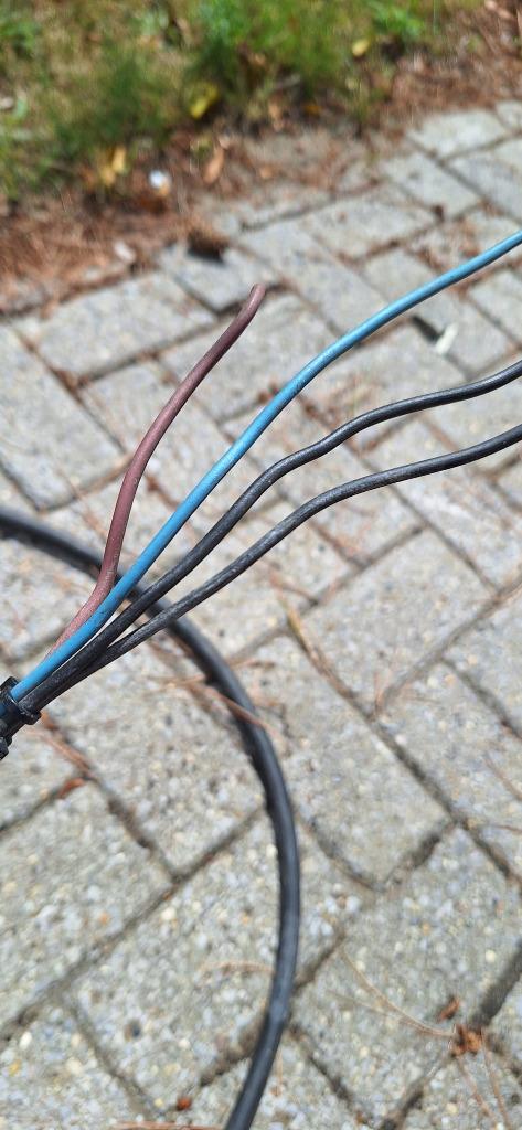 câble électrique, Bricolage & Construction, Enlèvement, Comme neuf, Câble ou Fil électrique