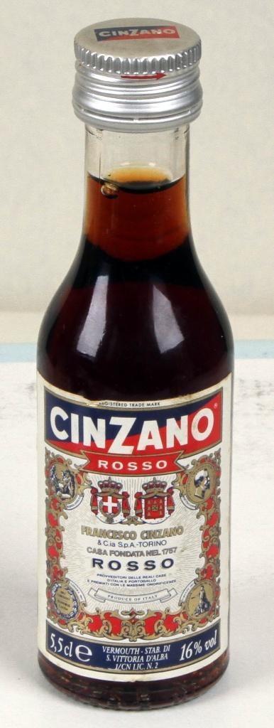 Mini drankflesje  "Cinzano Rosso", Verzamelen, Overige Verzamelen, Nieuw, Ophalen of Verzenden