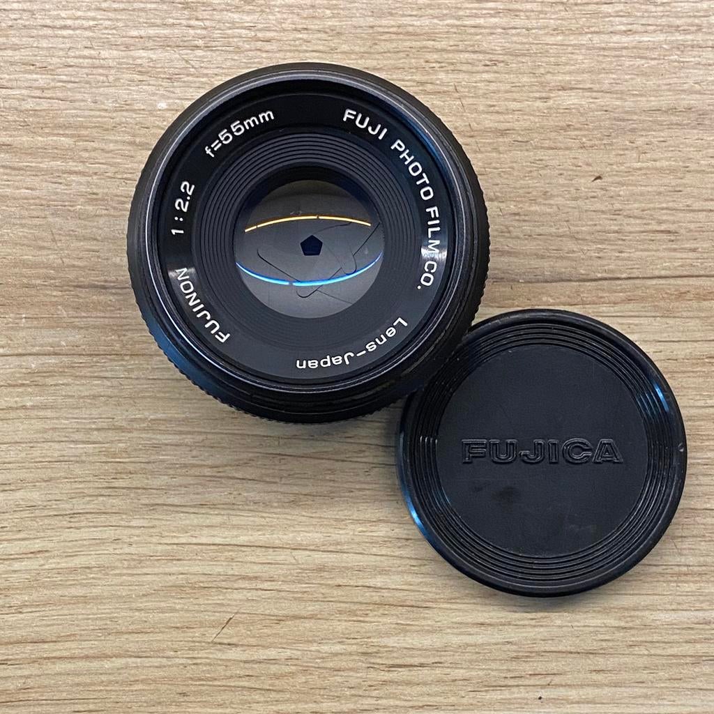 Fujinon 55mm f2.2 M42 mount *als nieuw, Ophalen of Verzenden, Zo goed als nieuw, Spiegelreflex, Fuji