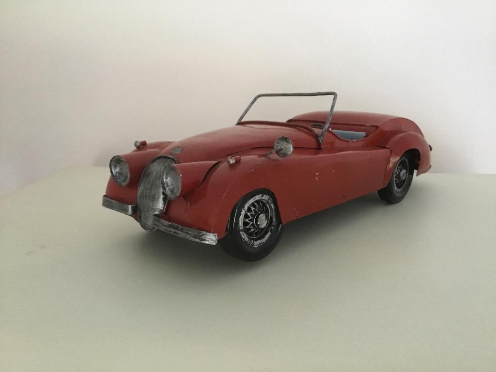 Jaguar schall 1/18 metaal, Ophalen of Verzenden, Gebruikt, Auto