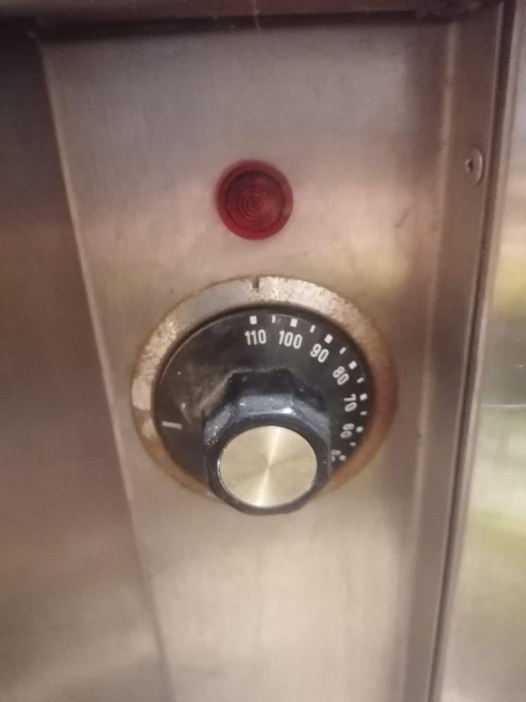 armoire chauffante professionnelle en acier inoxydable, Enlèvement, Utilisé, Autres types