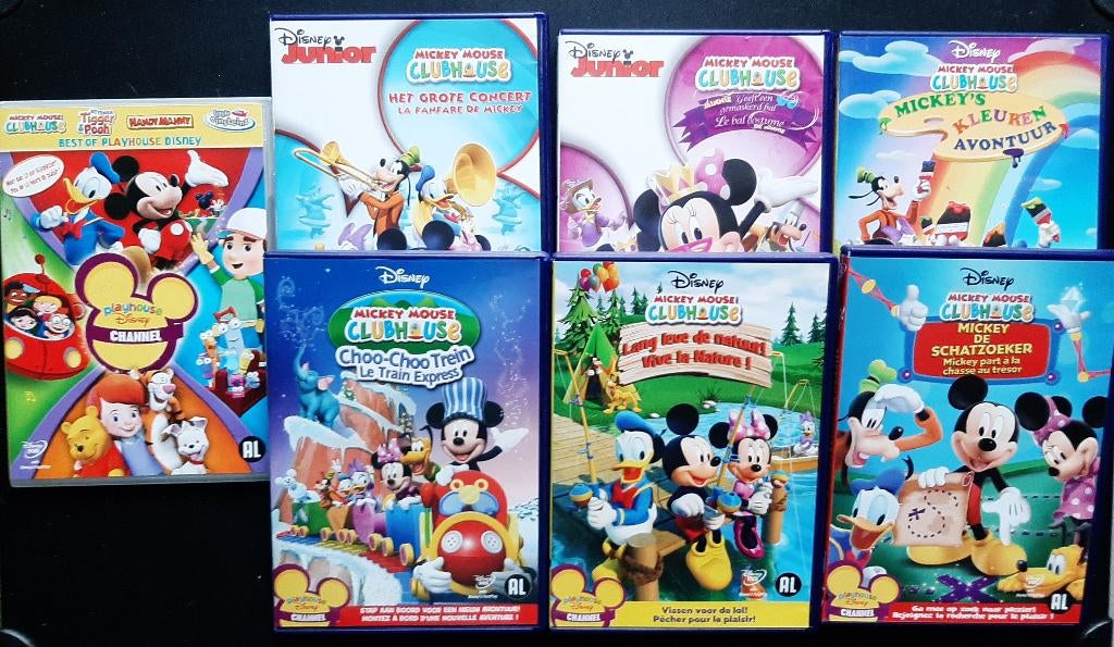 DVD's Mickey Mouse Clubhouse, Ophalen, Tekenfilm, Alle leeftijden, Overige soorten