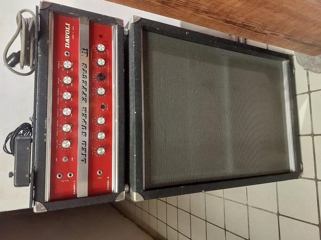 Ampli guitare bass davoli lied super effects R, Musique & Instruments, Enlèvement, Comme neuf, Guitare