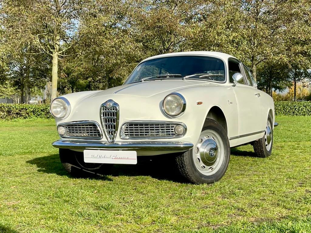 Alfa Romeo Giulia Sprint 1600, Auto's, 4 zetels, Achterwielaandrijving, 1600 cc, Wit