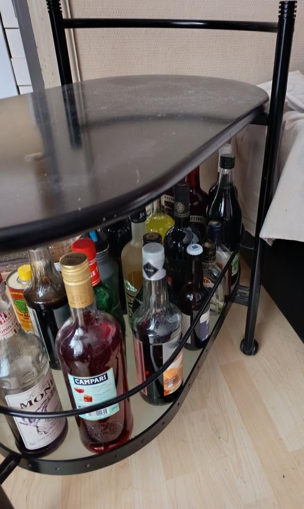 Mon 🥸 BEAU Bar d'appoint sur Roulettes Ma 🥸 Belle Desserte, Enlèvement