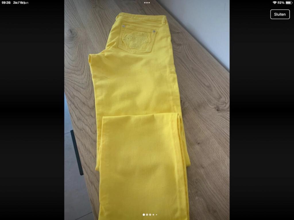 broek roberto cavlli, Ophalen of Verzenden, Zo goed als nieuw, Maat 42/44 (L)