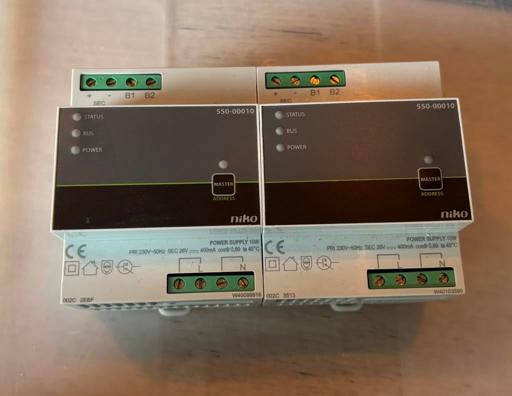 Diverse Niko Home Control Modules, Enlèvement, Comme neuf