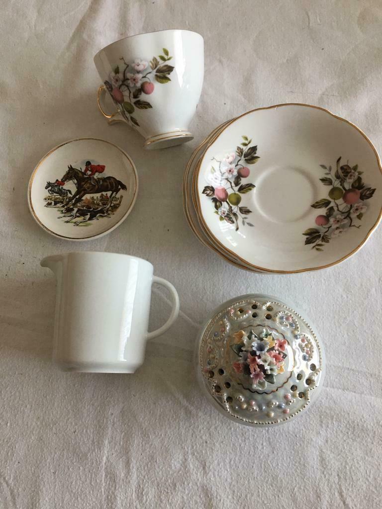 Kopje,bordje bonboniere, Verzamelen, Ophalen of Verzenden, Gebruikt
