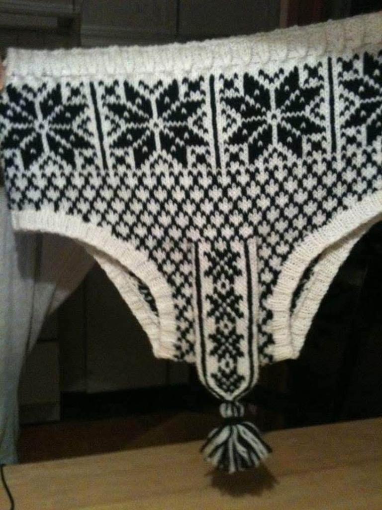 slip homme tricoté mains. Laine bien chaude, Enlèvement, Slip