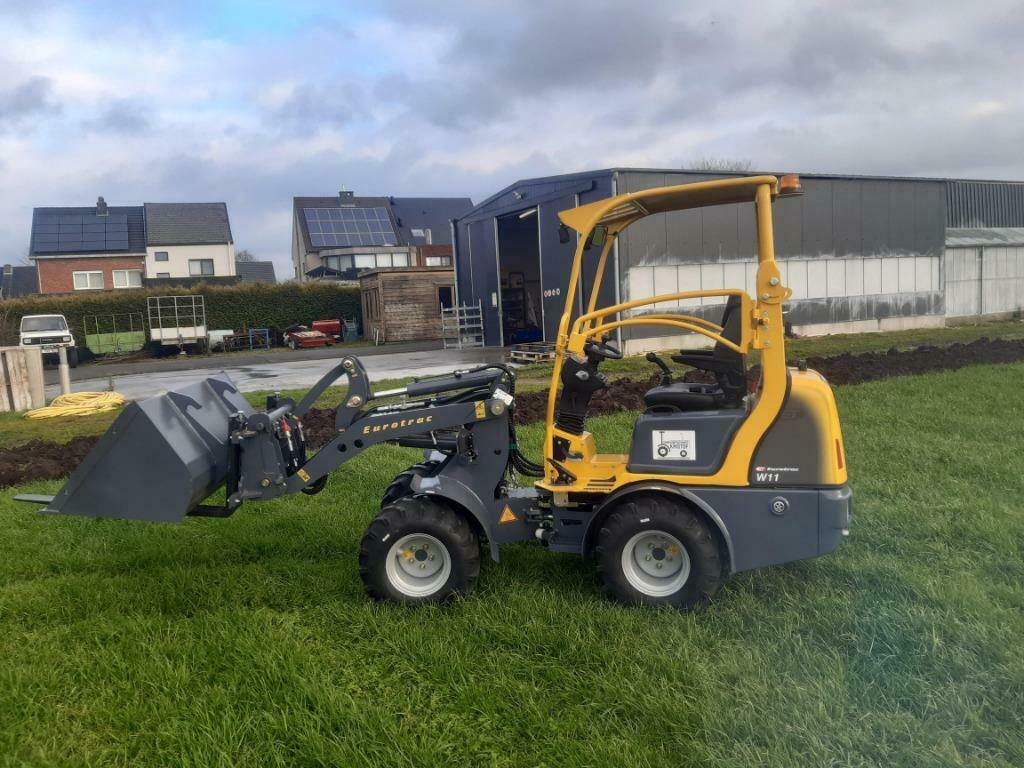 Eurotrac kniklader wiellader, Zakelijke goederen, Machines en Bouw | Kranen en Graafmachines, Ophalen, Wiellader of Shovel