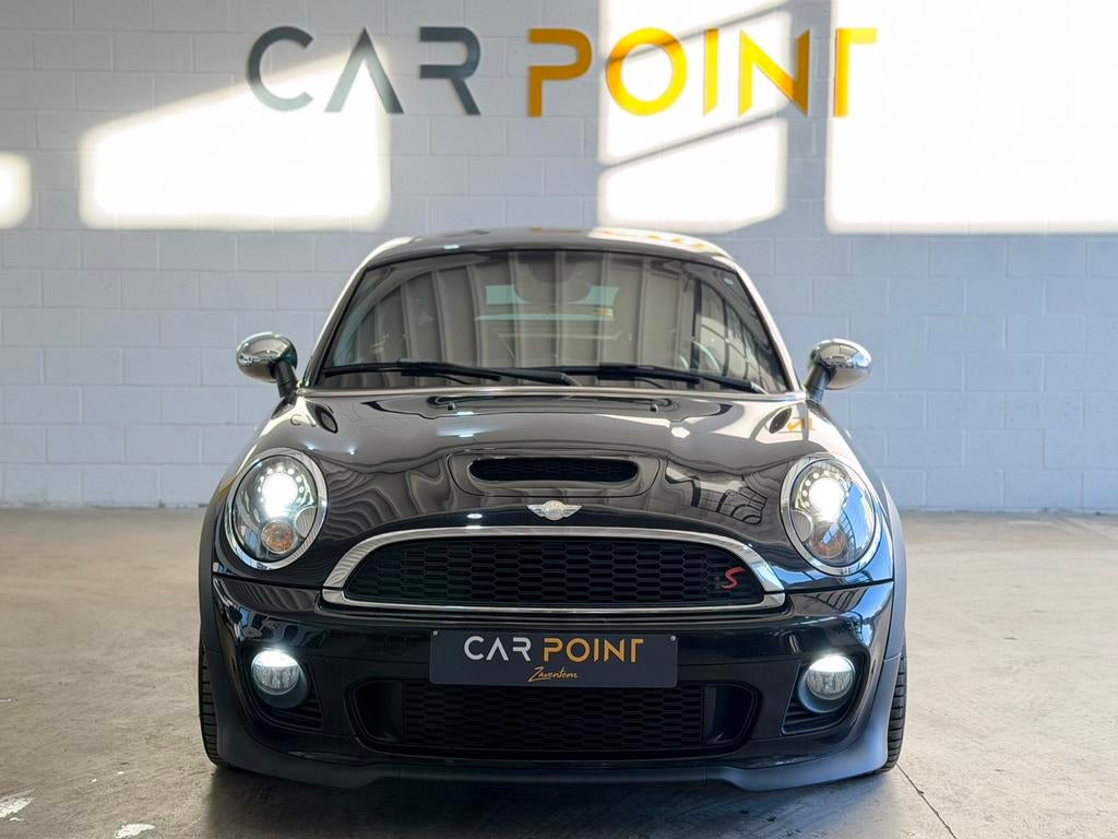 Coupe - NAVI - JOHN COOPER WORKS - 12 MAANDEN GARANTIE, Auto's, Voorwielaandrijving, Elektrische ramen, Zwart, 4 cilinders