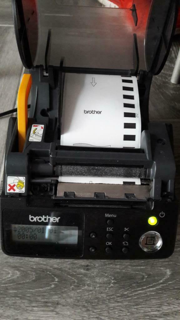 BROTHER QL-650TD THERMISCHE PRINTER, Computers en Software, Ophalen of Verzenden, Gebruikt, Overige typen