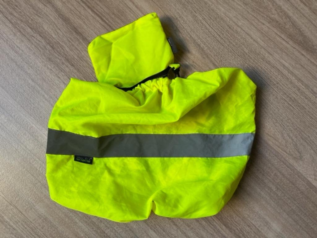 Fluogele rugzakhoes van het Vlaams bedrijf WOWOW, Ophalen of Verzenden, Gebruikt, WOWOW