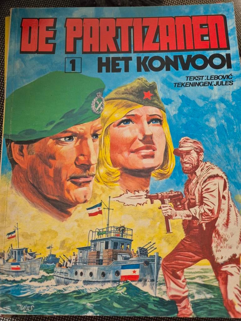 5 strips van de partizanen, Boeken, Ophalen, Gelezen