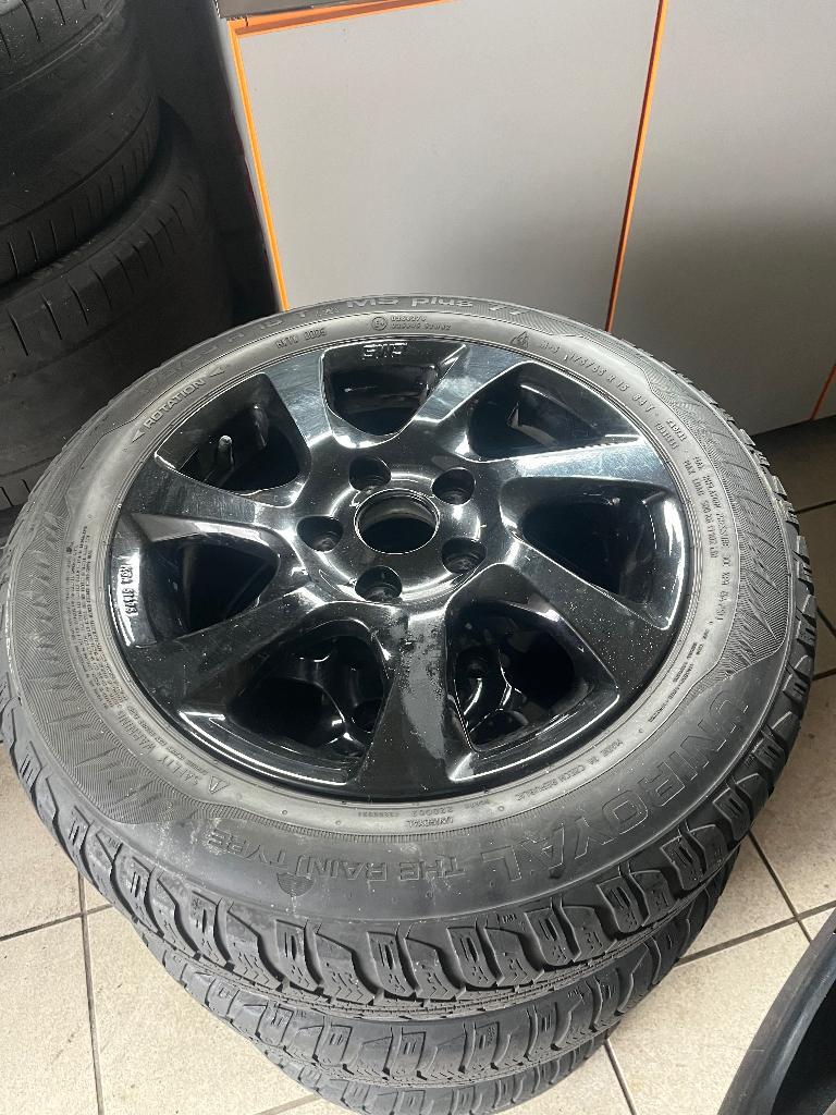 Mini alu velgen met uniroyal winterbanden, Auto-onderdelen, Ophalen, Gebruikt, 15 inch, Velg(en)
