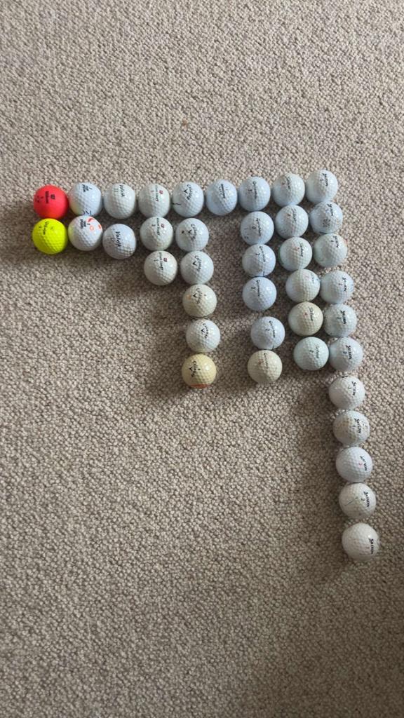 40 golf ballen, Ophalen, Zo goed als nieuw, Bal(len), Callaway