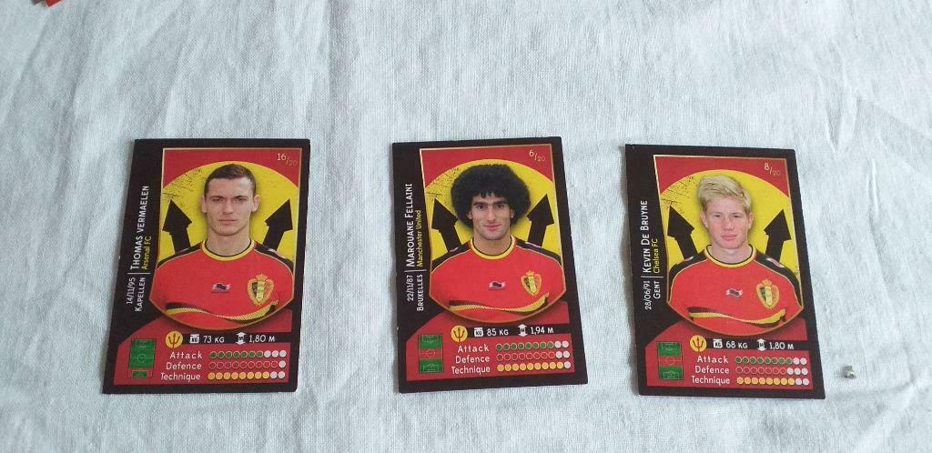 Panini-stickers op het kruispunt van de Rode Duivels, Verzamelen, Ophalen of Verzenden, Nieuw, Sport