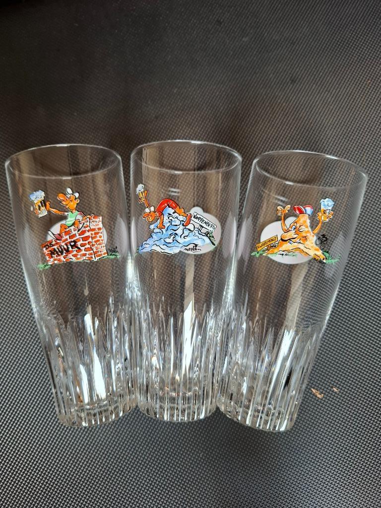 Romy pils glazen - Ronde van Vlaanderen - Nesten, Verzamelen, Ophalen of Verzenden, Nieuw, Bierglas
