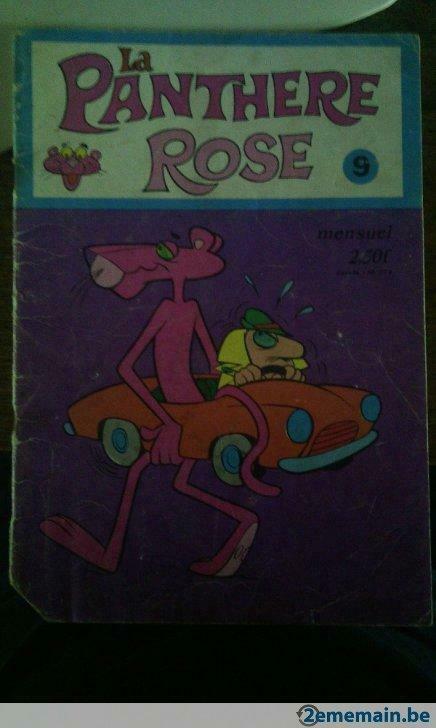 La panthère rose tome 9, Enlèvement ou Envoi, Utilisé