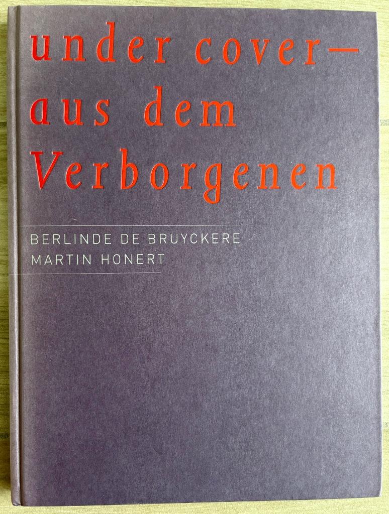 Berlinde De Bruyckere & Martin Honert: Under Cover, Boeken, Kunst en Cultuur | Beeldend, Ophalen of Verzenden, Gelezen, Beeldhouwkunst