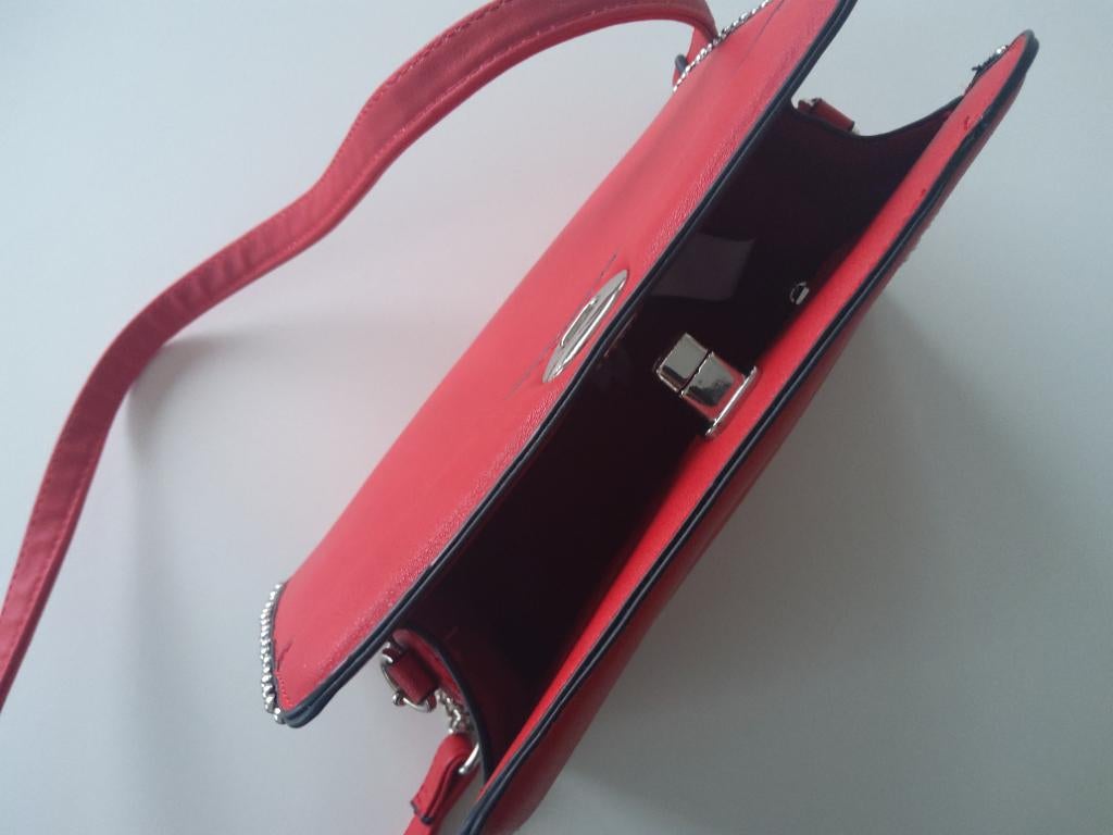 Rood tasje, Enlèvement ou Envoi, Comme neuf, Rouge, Sac à bandoulière
