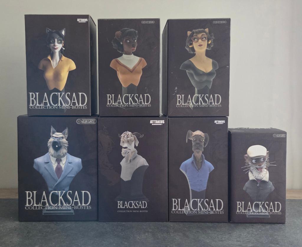 Mini bustes Blacksad, épuisés neufs, Livres, Plusieurs BD, Enlèvement ou Envoi, Neuf, Juanjo Guarnido