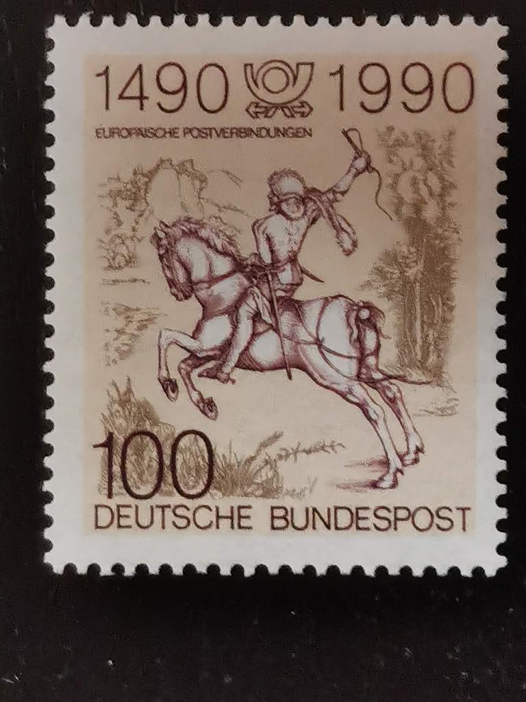 Duitsland 1990 - kunst - Albrecht Dürer - ruiter te paard **, Ophalen of Verzenden, DDR, Postfris