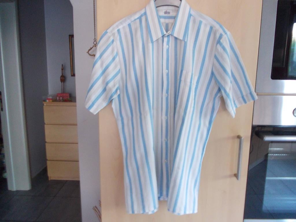 Hemd Marcello - Hemd Boutique en Hemd wit.  maat 40., MARCELLO., Overige kleuren, Zo goed als nieuw, Halswijdte 39/40 (M)